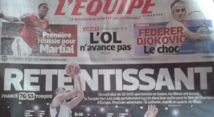 Ούτε… μονόστηλο η Εθνική στη “L’ equipe!”