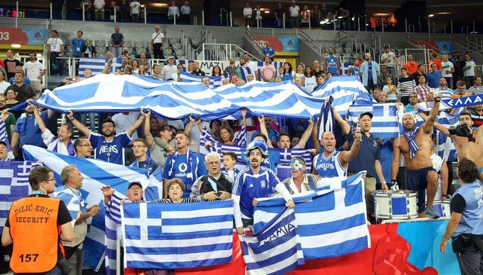 Η εξέδρα της Εθνικής