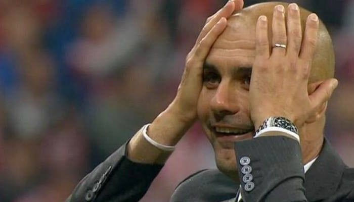 Η απίθανη αντίδραση του Γκουαρδιόλα στα γκολ του Λεβαντόφσκι