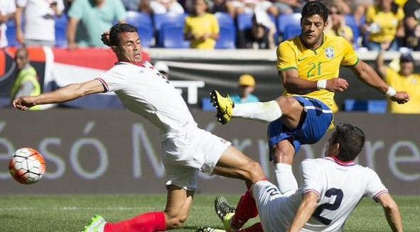 Φιλική νίκη της Βραζιλίας επί της Κόστα Ρίκα