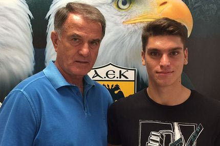 Επαγγελματίας στην ΑΕΚ ο Κυριαζής