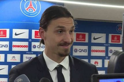 Η αφοπλιστική απάντηση του Ζλάταν σε δημοσιογράφο