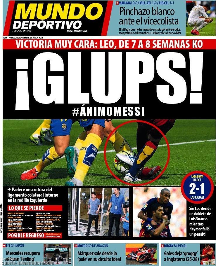 Έτσι τραυματίστηκε ο Μέσι