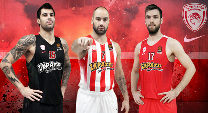 Και μαύρη φανέλα στις νέες εμφανίσεις του Ολυμπιακού