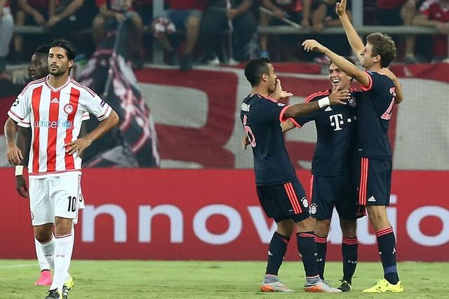 Ολυμπιακός – Μπάγερν 0-3