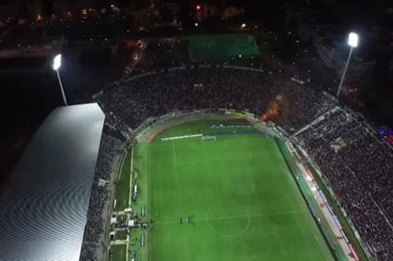 ΠΑΟΚ-ΑΕΚ από… ψηλά