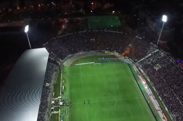 ΠΑΟΚ-ΑΕΚ από… ψηλά