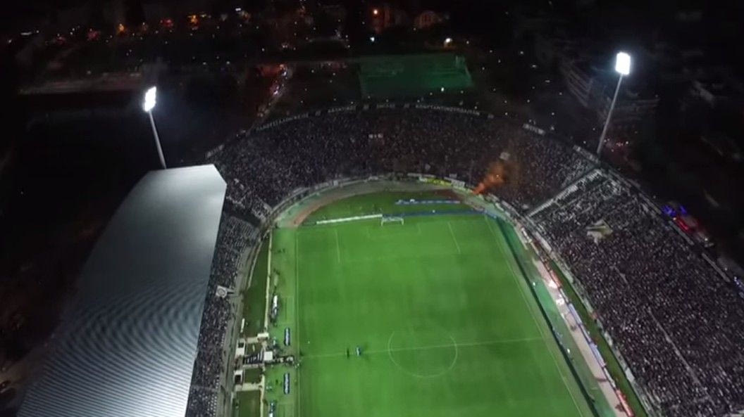 ΠΑΟΚ-ΑΕΚ από… ψηλά