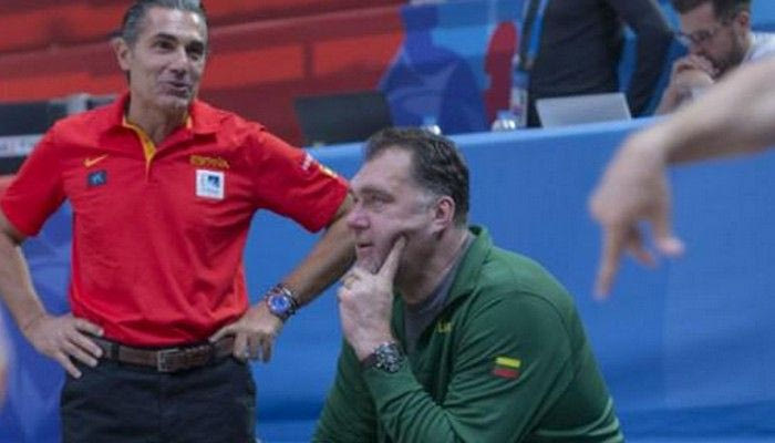 Ούρλιαζε ο Σαμπόνις για την πρόκριση της Λιθουανίας
