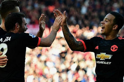 Τα γκολ του Μάντσεστερ Γιουνάιτεντ-Λίβερπουλ