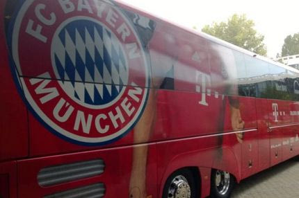 Ατύχημα για το λεωφορείο της Μπάγερν στο Λονδίνο