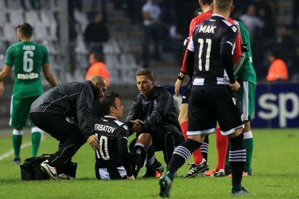 Δύο εβδομάδες εκτός ο Μπερμπάτοφ