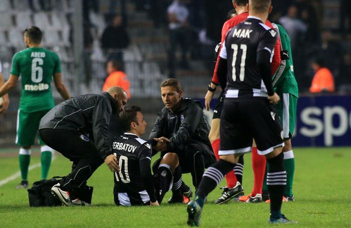 Δύο εβδομάδες εκτός ο Μπερμπάτοφ