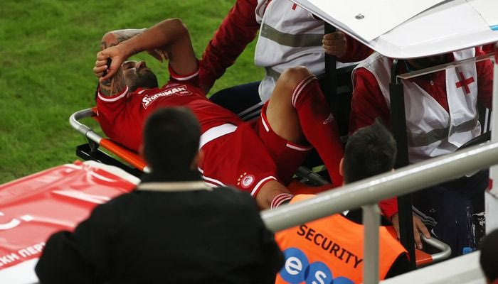 Η φάση του τραυματισμού του Ντομίνγκες