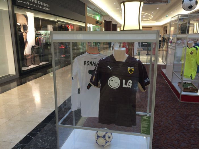 Σε έκθεση με ιστορικές φανέλες η “κιτρινόμαυρη” του Ριβάλντο