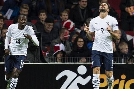 Ο Ζιρού “καθάρισε” σε δύο λεπτά τη Δανία