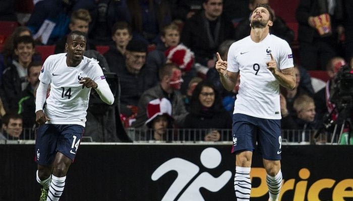 Ο Ζιρού “καθάρισε” σε δύο λεπτά τη Δανία