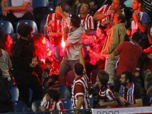 Παραλίγο τραγωδία στο Ατλέτικο-Μπενφίκα