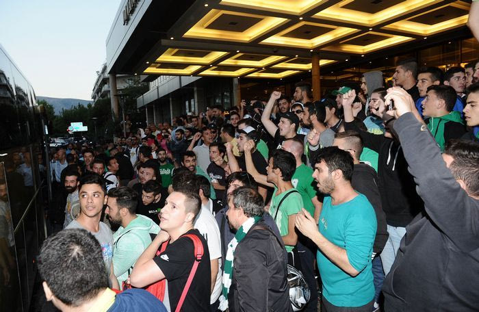 Αποθέωση για τον Παναθηναϊκό πριν από το ντέρμπι