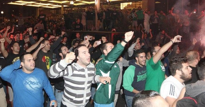 VIDEOS: Υποδοχή ηρώων στο “Caravel”