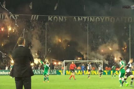 Η παρακάμερα του ΠΑΟΚ – Παναθηναϊκός