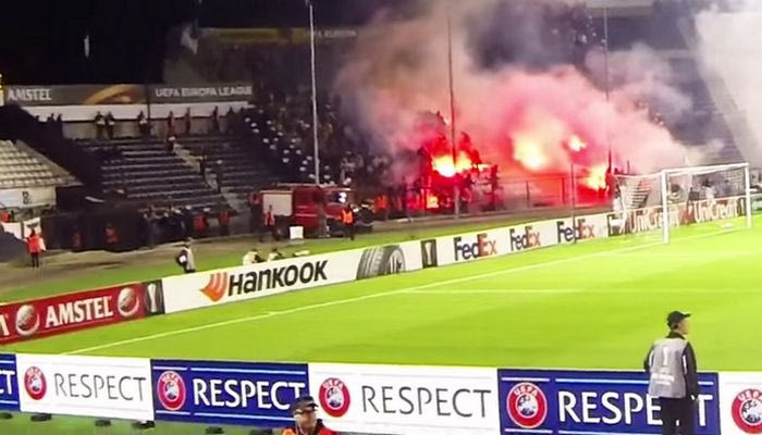 Νέο VIDEO από τα επεισόδια των οπαδών της Ντόρμουντ