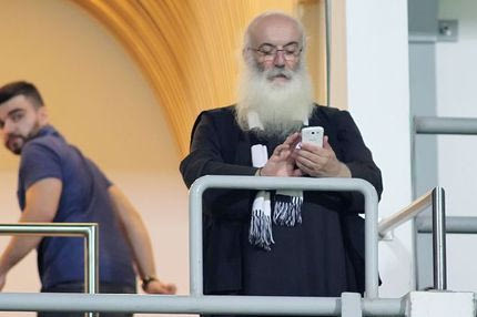 Η selfie του… παπα-ΠΑΟΚ στην Τούμπα