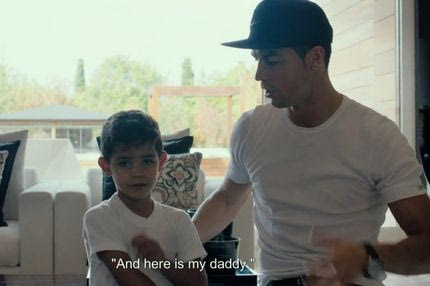 Ο Ρονάλντο junior αγνοεί το πλήρες όνομα του πατέρα του