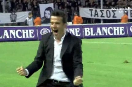 Ο έξαλλος πανηγυρισμός του Σίλβα στο γκολ του Ιντέγε