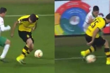 Έφαγε τρεις “ποδιές” στην ίδια φάση ο Παπασταθόπουλος!