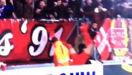 Επική τούμπα σε πανηγυρισμό