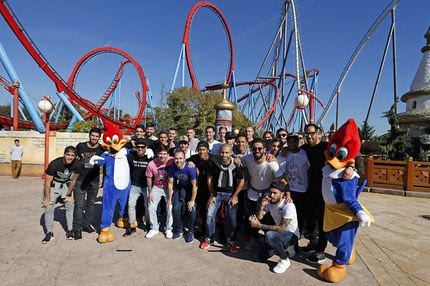 Τους πήγε σε λούνα-παρκ ο Λουίς Ενρίκε