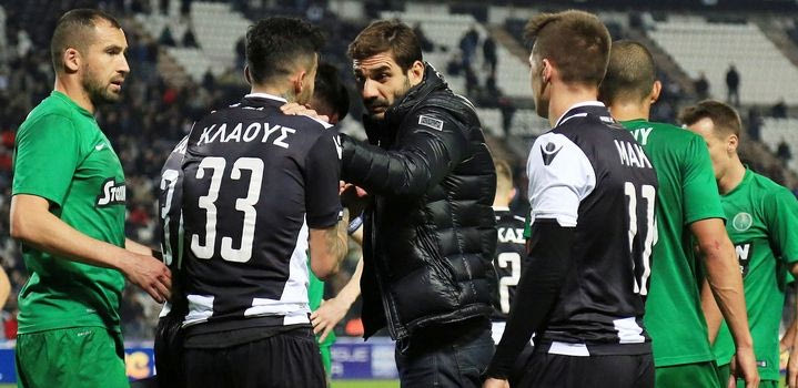 Ελευθερόπουλος: “Συγγνώμη για τις καθυστερήσεις του τερματοφύλακά μας”
