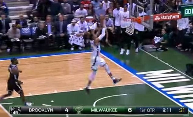 Ξανά στο Top-10 ο Giannis