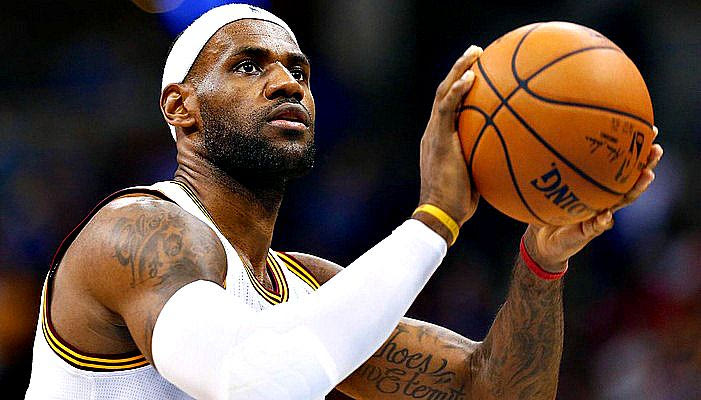 Βολές; Κάντο όπως ο… Λεμπρόν