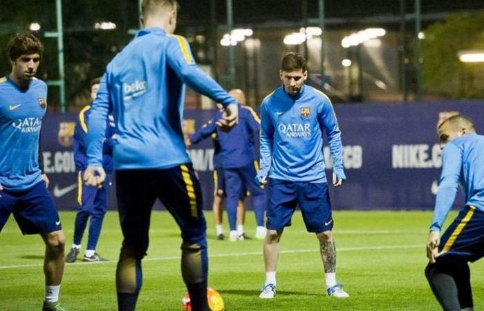 Προπονήθηκε κανονικά ο Μέσι