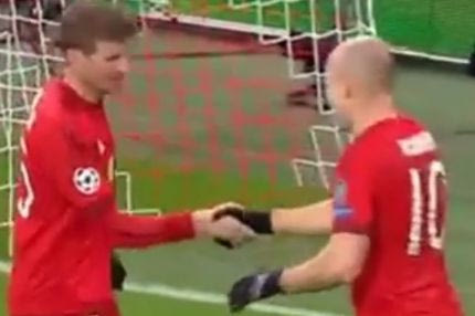 Χειραψία κυρίων για Μίλερ και Ρόμπεν