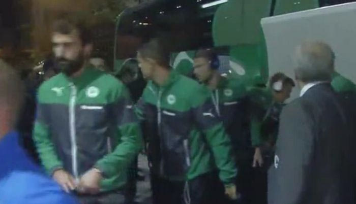 Δείτε την άφιξη του Παναθηναϊκού στη Λεωφόρο