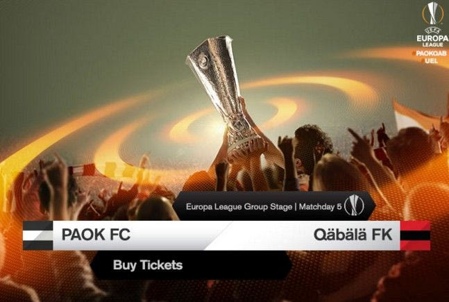 Τα εισιτήρια του ΠΑΟΚ-Γκαμπάλα