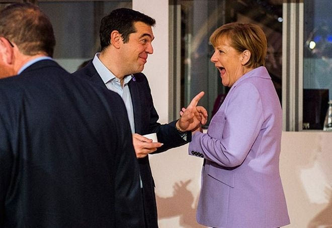 Τσίπρας και Μέρκελ γελούσαν με την Εθνική!