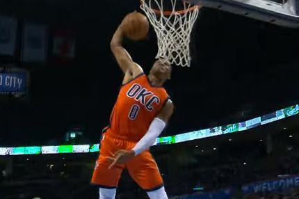 TOP-5: “Ιπτάμενος” Ουέστμπρουκ