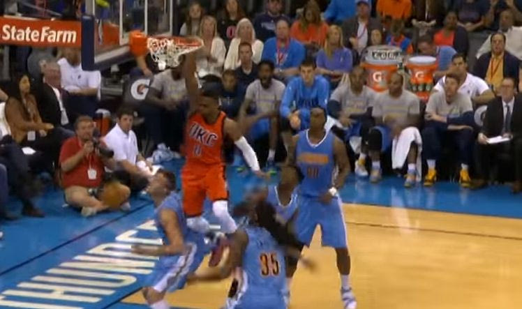 TOP-10: Σκορπίζει τον τρόμο ο Ουέστμπρουκ