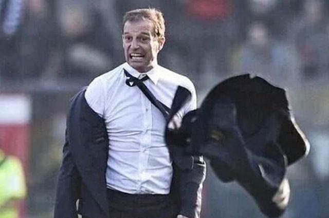 Έξαλλος ο Αλέγκρι, βγήκε από τα ρούχα του