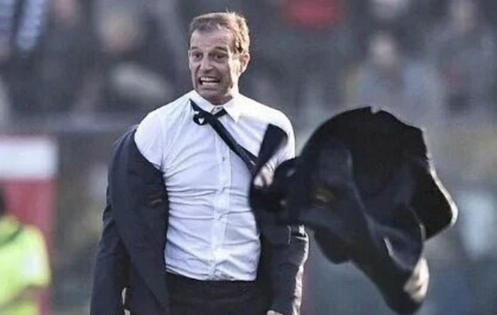 Έξαλλος ο Αλέγκρι, βγήκε από τα ρούχα του