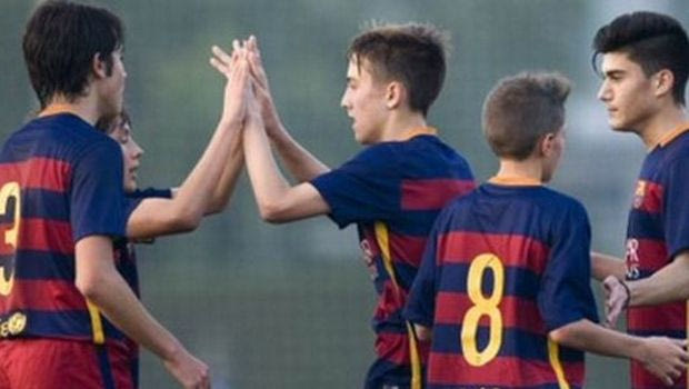 Τίκι-τάκα και από τους μικρούς της Μπαρτσελόνα