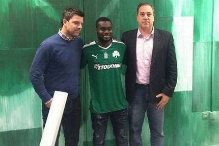 Ο Μπουμάλ με τη φανέλα του Παναθηναϊκού