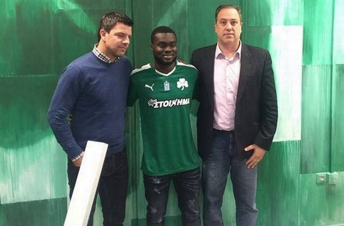 Ο Μπουμάλ με τη φανέλα του Παναθηναϊκού