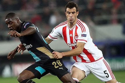 Ολυμπιακός – Αρσεναλ 0-3