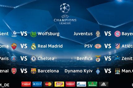 Η κλήρωση Champions League: Με Μπαρτσελόνα η Άρσεναλ