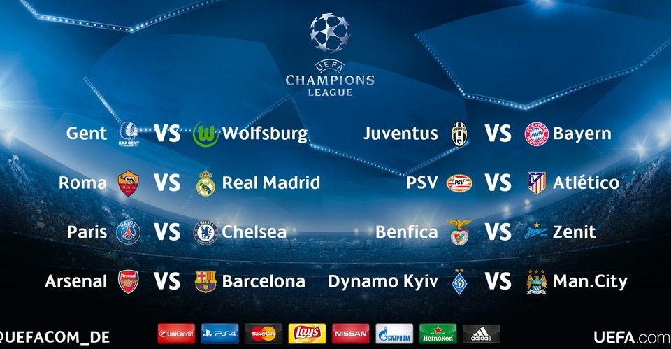 Η κλήρωση Champions League: Με Μπαρτσελόνα η Άρσεναλ